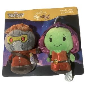 NWT Hallmark Itty Bittys Star Lord  & Gamora
